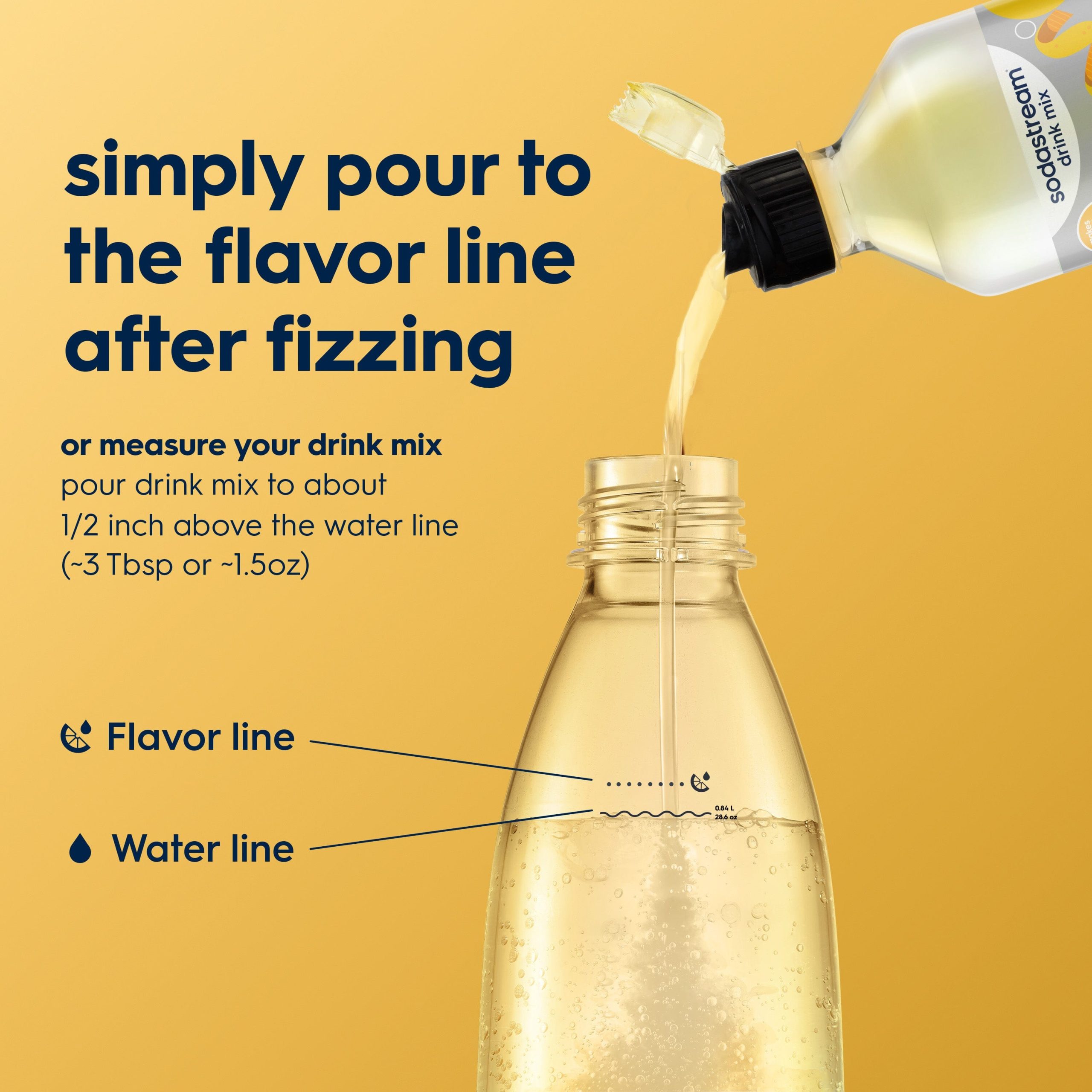 Sodastream Classics? Diet Tonic Drink Mix 4 Pack 440ml - Image 2
