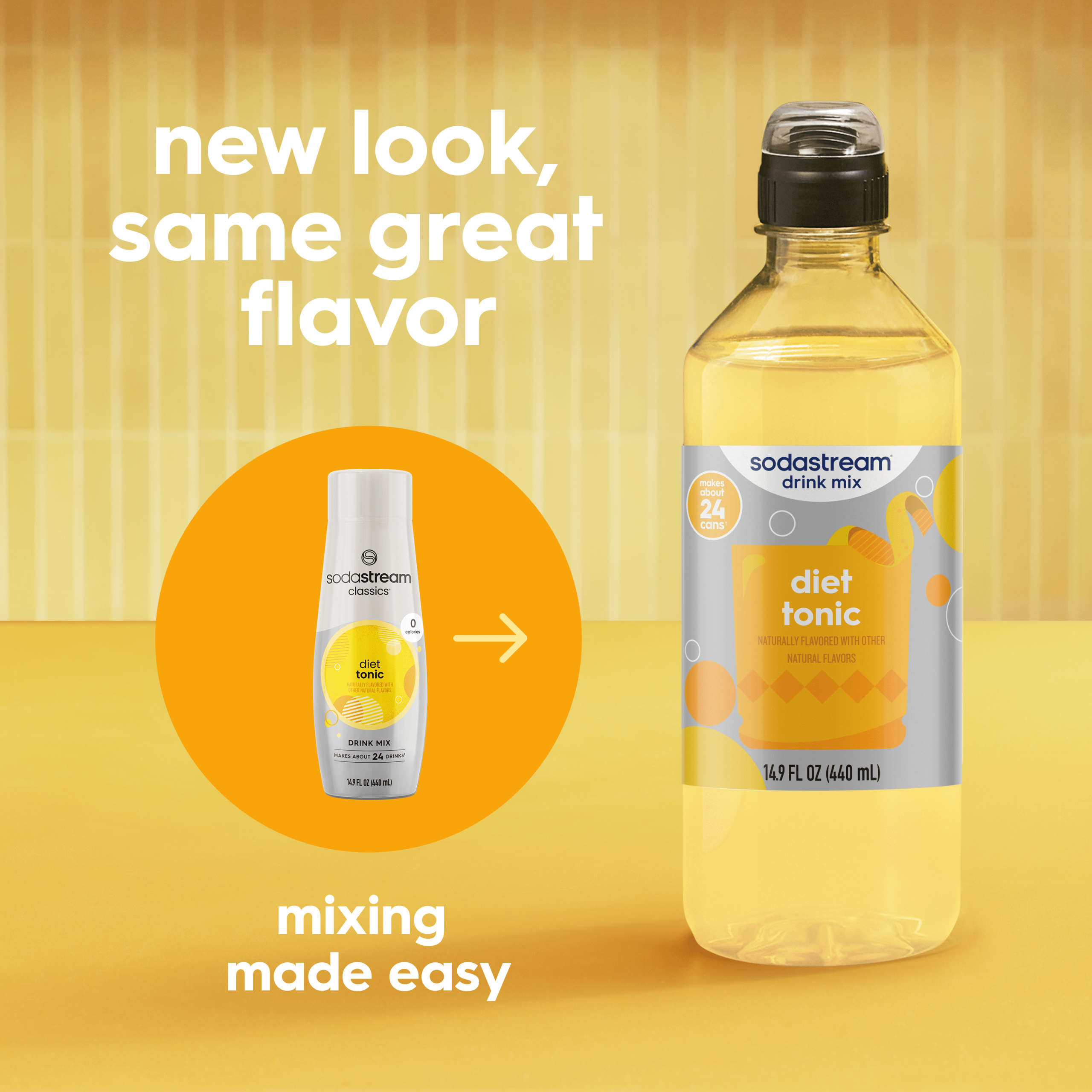 Sodastream Classics? Diet Tonic Drink Mix 4 Pack 440ml - Image 5