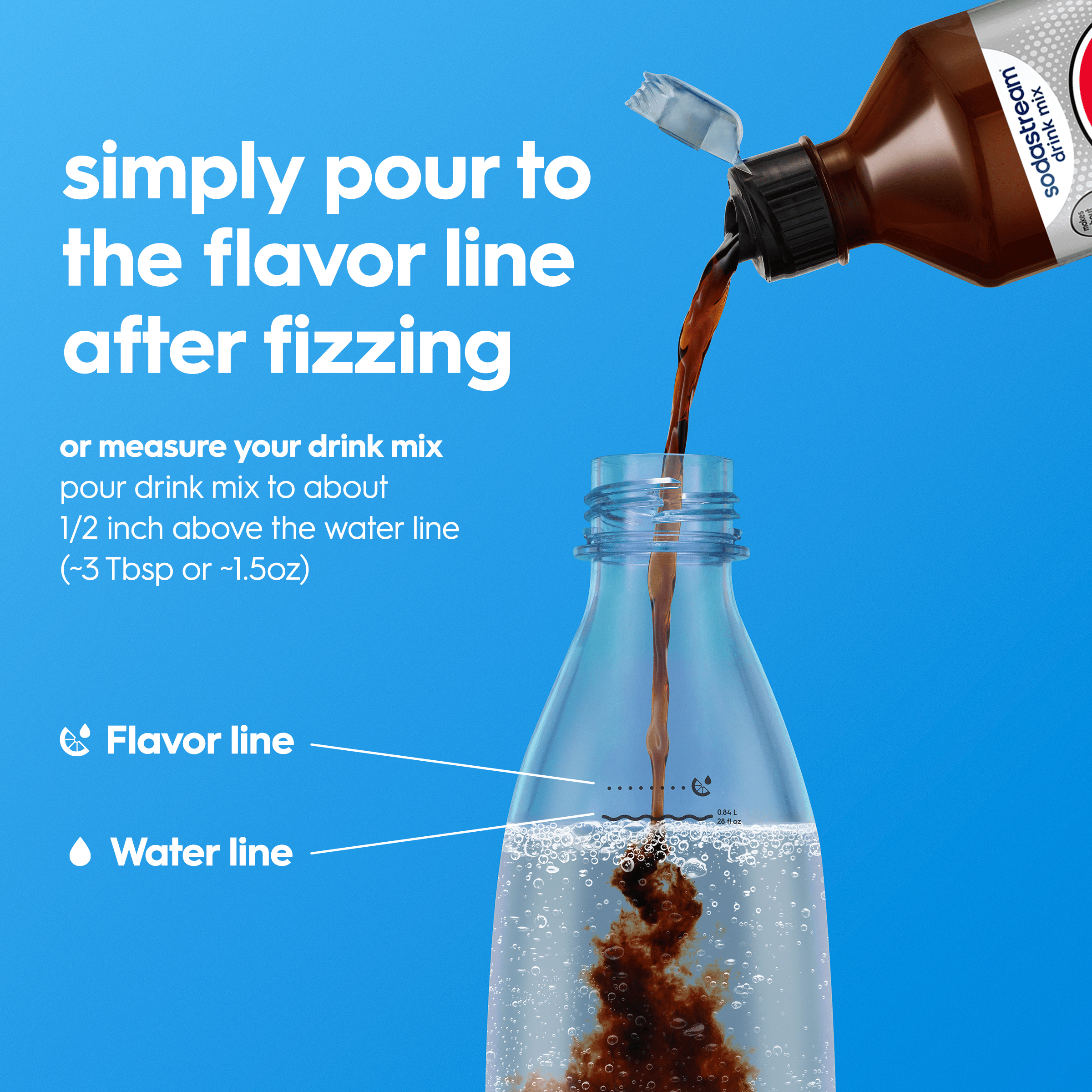 Sodastream Diet Pepsi Drink Mix 440ml - Image 2
